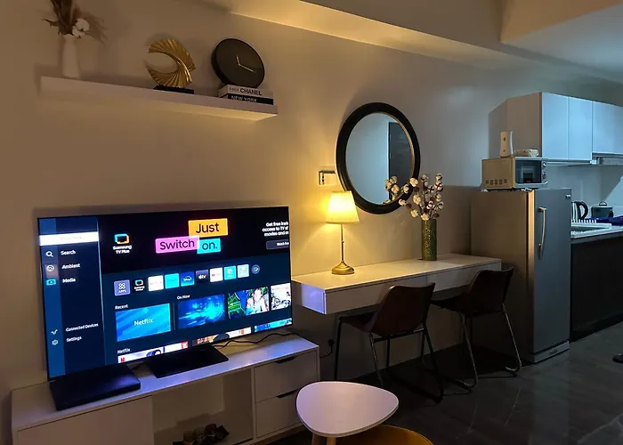 King-size Bed Makati Apartment