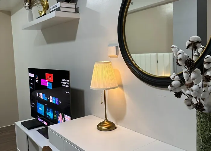 King-size Bed Makati Apartment